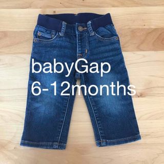 ベビーギャップ(babyGAP)のbabyGapデニム　6-12months(パンツ)