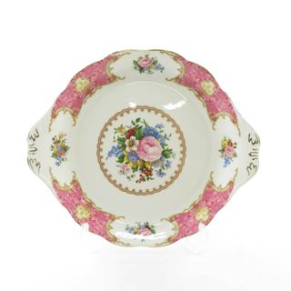 ロイヤルアルバート(ROYAL ALBERT)の美品 ROYAL ALBERT ロイヤルアルバート BBプレート 大皿 バター＆ブレッド SY8605S (食器)