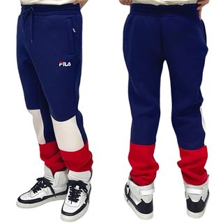 フィラ(FILA)の中古 FILA BLACK LINE イギリス企画 テーパード スウェットパンツ(その他)