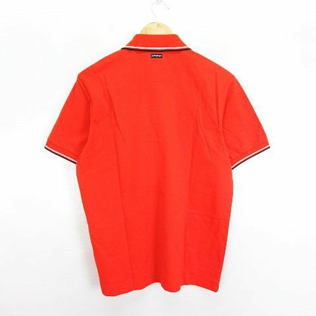 23区(ニジュウサンク)の23区 オンワード樫山 SPORT ポロシャツ 半袖 ロゴ 3 オレンジ メンズのトップス(ポロシャツ)の商品写真