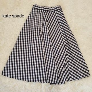 ケイトスペードニューヨーク(kate spade new york)のkate spade NEW YORK チェック柄スカート ロングスカート(ロングスカート)