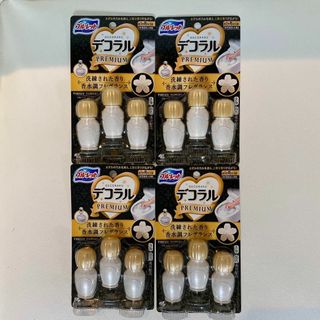 ブルーレット デコラル PREMIUM パルファム フラワリーの香り　4個セット(日用品/生活雑貨)