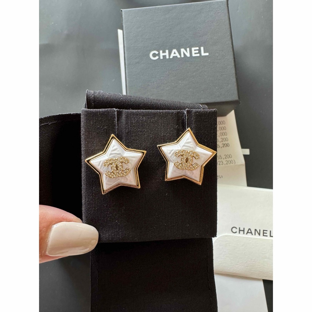 CHANEL シャネル ピアス 星 スター CHANEL シャネル ピアス 星 スター