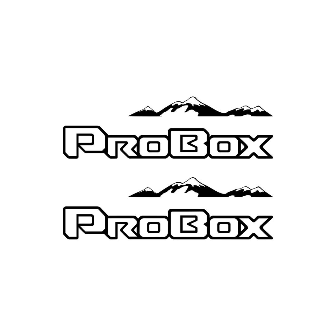 プロボックス アウトドア キャンプ カッティングステッカー プロボックス アウトドア キャンプ カッティングステッカー