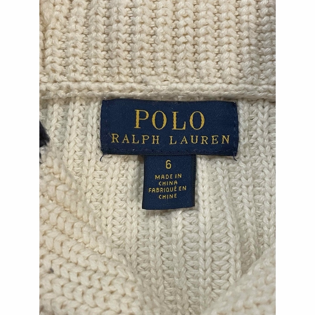 Ralph Lauren(ラルフローレン)のラルフローレン　6T ビックポニー　ニット キッズ/ベビー/マタニティのキッズ服男の子用(90cm~)(ニット)の商品写真