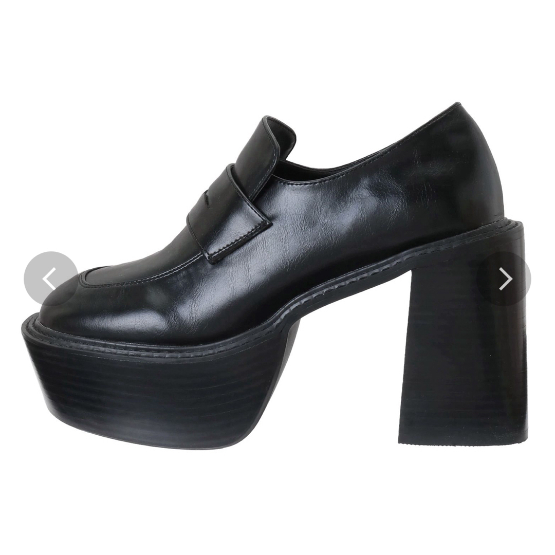 EMODA(エモダ)のEMODA ローファー ブーツ ブーツ EMODA  厚底 ショート レディースの靴/シューズ(ローファー/革靴)の商品写真