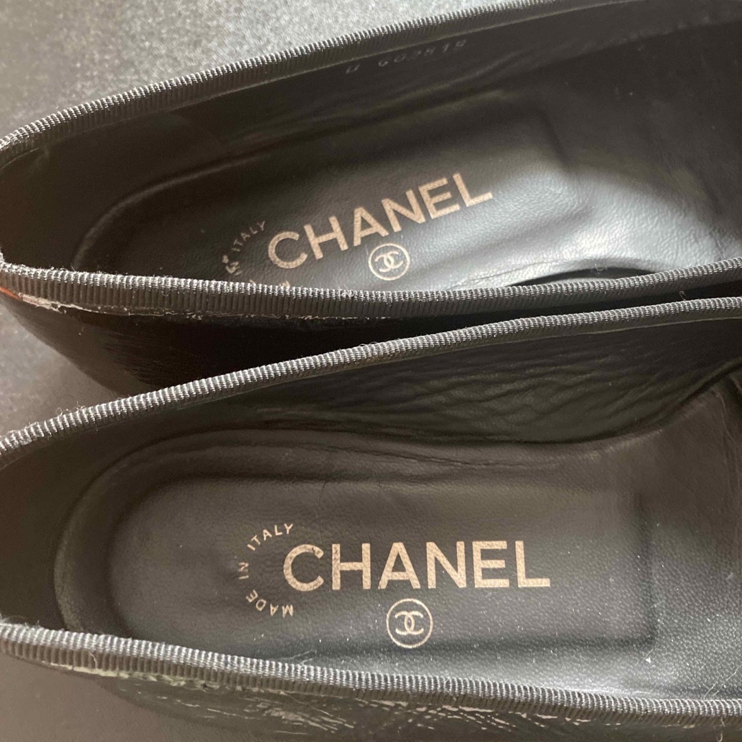 CHANEL(シャネル)のCHANEL シャネル　バレエシューズ　38.5 レディースの靴/シューズ(バレエシューズ)の商品写真