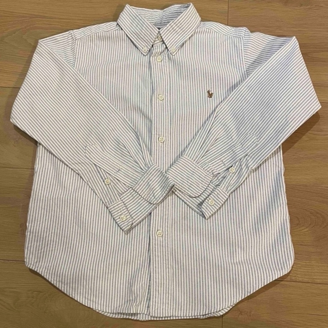 POLO RALPH LAUREN(ポロラルフローレン)のラルフローレン オックスフォードシャツ　ボタンダウンシャツ 130 キッズ/ベビー/マタニティのキッズ服男の子用(90cm~)(ブラウス)の商品写真