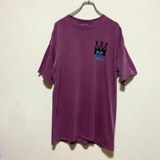 ヴィンテージ(VINTAGE)のアメリカ古着　半袖　Tシャツ　イザヤ書　旧約聖書　くすみカラー　J808(Tシャツ/カットソー(半袖/袖なし))