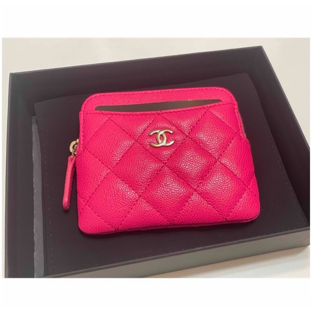 CHANEL - CHANEL シャネル ミニ財布 ココマーク マトラッセ CHANEL - CHANEL シャネル ミニ財布 ココマーク マトラッセ