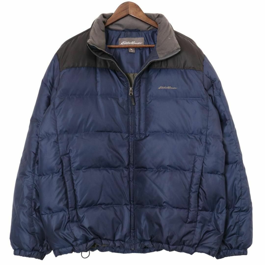 Eddie Bauer(エディーバウアー)のEddie Bauer エディーバウアー ネイビー ダウンジャケット Mサイズ その他のその他(その他)の商品写真