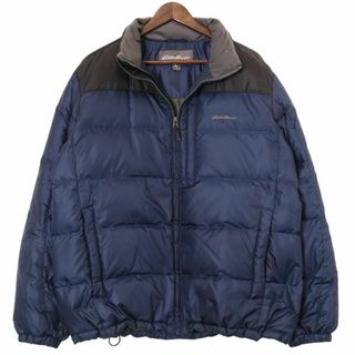 エディーバウアー(Eddie Bauer)のEddie Bauer エディーバウアー ネイビー ダウンジャケット Mサイズ(その他)