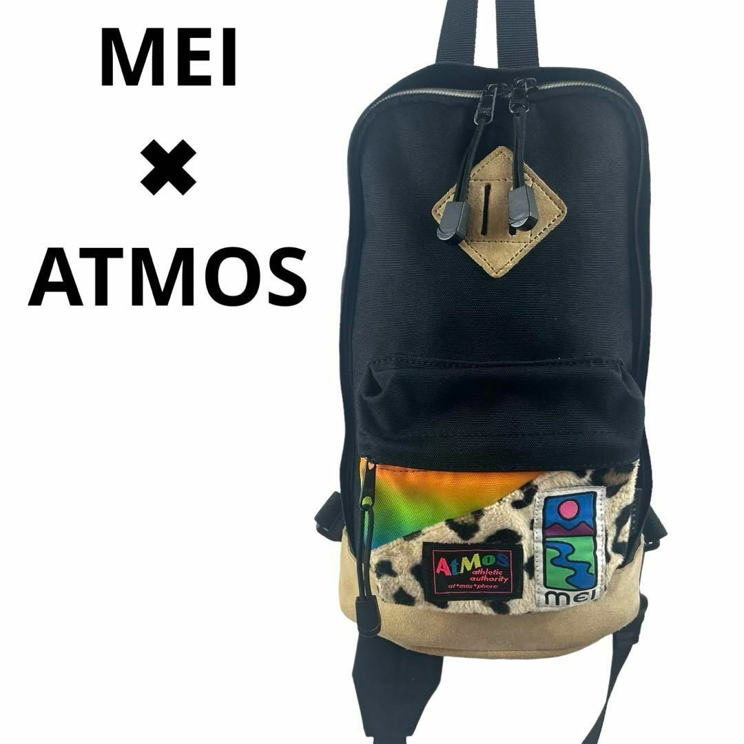 MEI(メイ)の【レア】ATMOS×MEI アトモス  コラボ ワンショルダー バッグ メンズのバッグ(ボディーバッグ)の商品写真