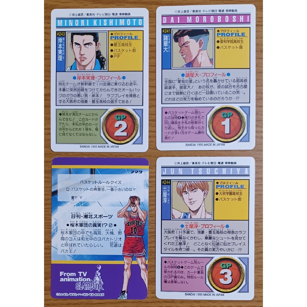 SLAM DUNK スラムダンク バンダイ アマダ カード インターハイ SLAM DUNK スラムダンク バンダイ アマダ カード インターハイ
