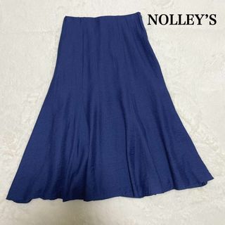 NOLLEY'S - Nolley's ノーリーズ ひざ丈スカート 38(M位) 白 【古着