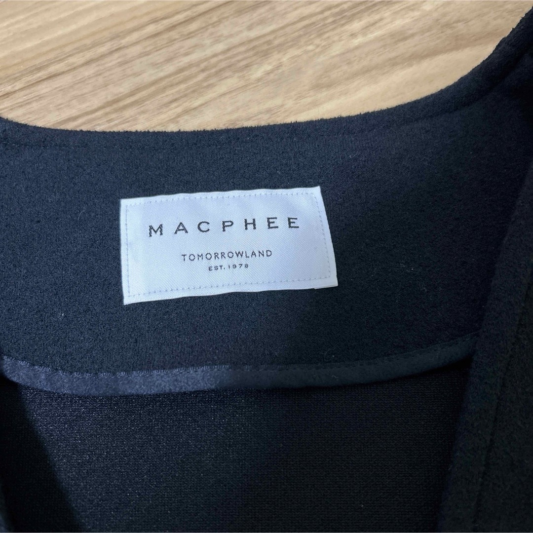 MACPHEE(マカフィー)のトゥモローランド マカフィー  ジッパーロングコート レディースのジャケット/アウター(ロングコート)の商品写真