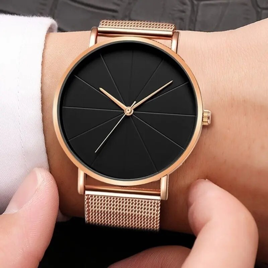 ⭐️クォーツ　腕時計　メンズ　レディース　カップル　おしゃれ　韓国⭐️ メンズの時計(腕時計(アナログ))の商品写真