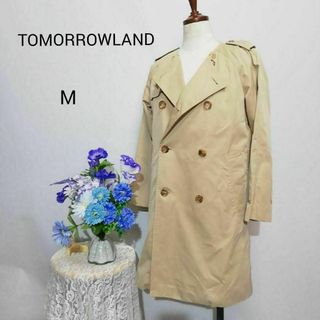 TOMORROWLAND - 匿名発送 美品 トゥモローランド 麻ブレンドノーカラー