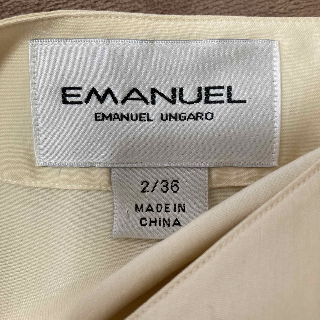 emanuel ungaro(エマニュエルウンガロ)のエマニュエルウンガロ　シルクブラウス レディースのトップス(シャツ/ブラウス(長袖/七分))の商品写真