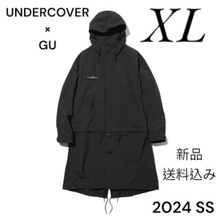 GU - 【新品】2WAYオーバーサイズモッズコート  アンダーカバー　GU　XLサイズ