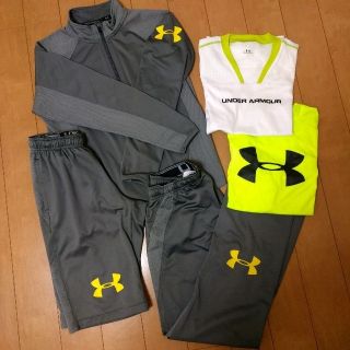 アンダーアーマー(UNDER ARMOUR)の145~155cm 150cm YLG ５点set キッズ ジャージ(Tシャツ/カットソー)