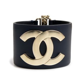 CHANEL - CHANEL メッシュ ブレスレット 95P ココマーク ゴールドの ...