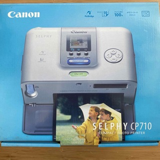 キヤノン(Canon)のCanon コンパクトフォトプリンター SELPHY CP710(PC周辺機器)