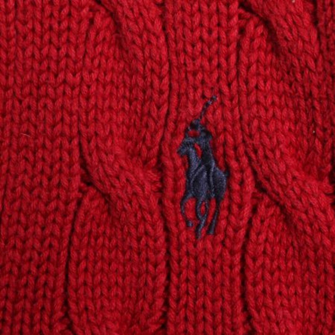 Ralph Lauren - ラルフローレン Vネック コットン ケーブル Ralph Lauren - ラルフローレン Vネック コットン ケーブル