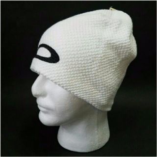 オークリー(Oakley)のオークリー フリースキャップ 新品未使用 男女共用 フリーサイズ ホワイト(ニット帽/ビーニー)