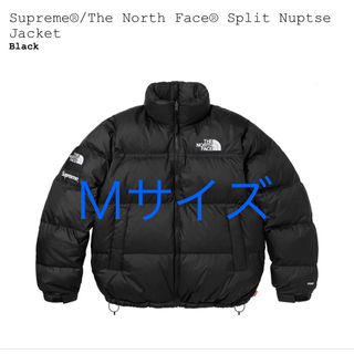 supreme north face split nuptse M 2024SS