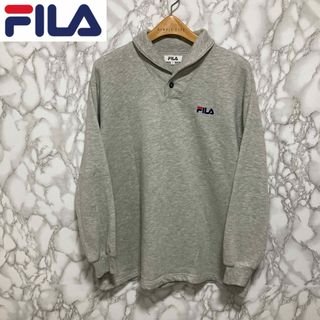 フィラ(FILA)のFILA フィラ　スウェット　襟付き　ロゴ(スウェット)