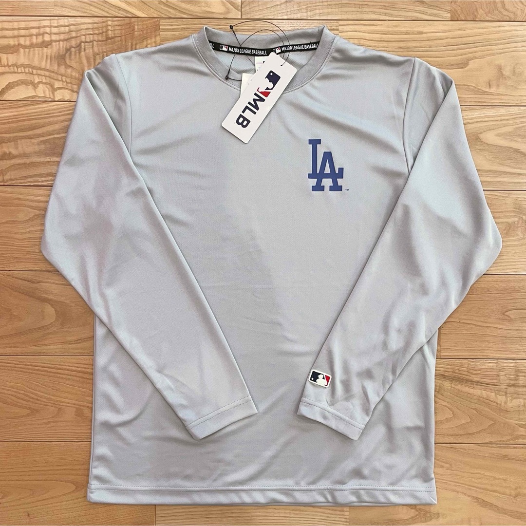 MLB(メジャーリーグベースボール)の【L】MLB公式 ドジャース　メッシュドライ　長袖Tシャツ●メンズ　大谷翔平 メンズのトップス(Tシャツ/カットソー(七分/長袖))の商品写真