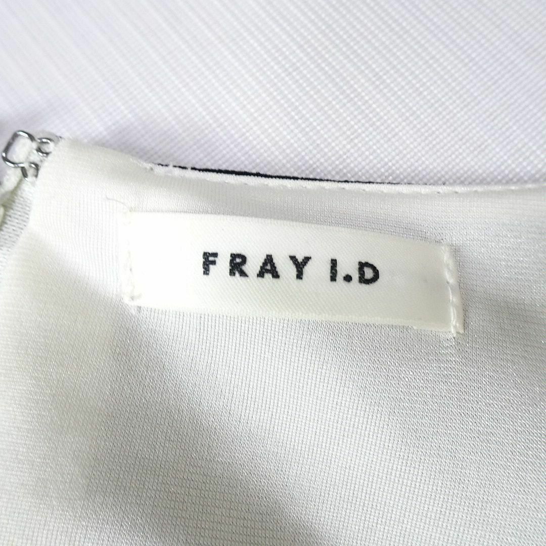 FRAY I.D(フレイアイディー)のFRAY ID フレイアイディー 総柄 グレー ホワイト ブラック ワンピース その他のその他(その他)の商品写真