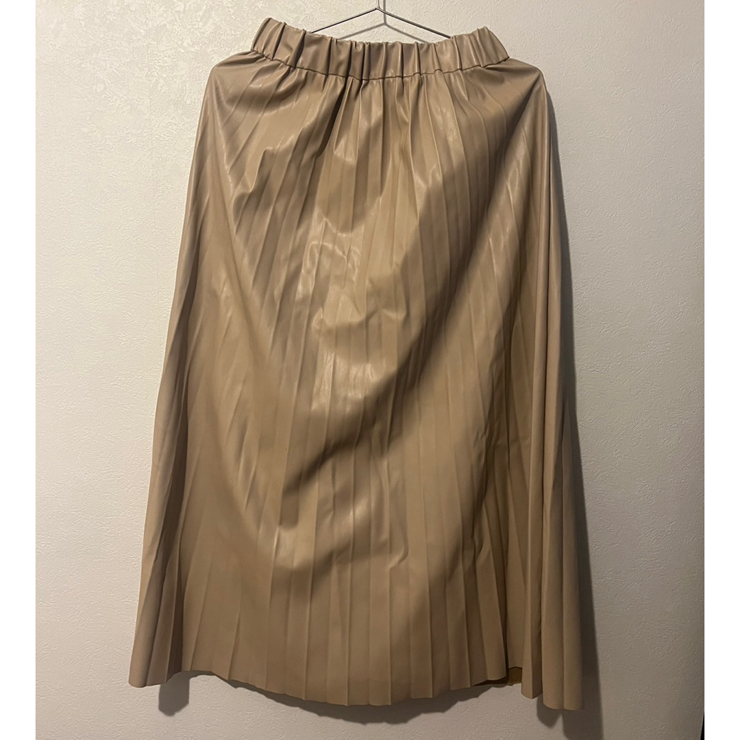 HUMAN WOMAN(ヒューマンウーマン)の≪arrive 5e≫フェイクレザー（合皮）スカート レディースのスカート(ロングスカート)の商品写真