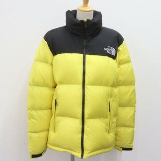 ザノースフェイス(THE NORTH FACE)のIT4CFQFGEESY ノースフェイス ダウンジャケット アウター トップス ND92234 メンズ イエロー ブラック 黄 黒 サイズ XL(ダウンジャケット)