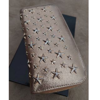 ジミーチュウ(JIMMY CHOO)のジミーチュウ 長財布 ☆ スタースタッズ ラウンドファスナー♪(財布)