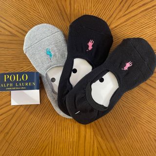 ポロラルフローレン(POLO RALPH LAUREN)の新品★ポロラルフローレン レディースソックス　3足セット(ソックス)