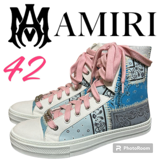 AMIRI - 【新品】アミリ AMIRI バンダナ サンセットスニーカー 42