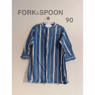 URBAN RESEARCH DOORS - FORK＆SPOON ストライプシャツ