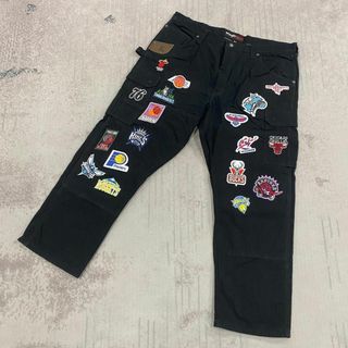 ラングラー(Wrangler)の90's Wrangler RIGGS ビンテージ デニムパンツ NBA  黄色(デニム/ジーンズ)