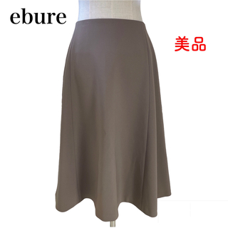 ebure - タグ付き新品 ebure シアーチェックオーガン ウエストゴム