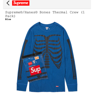 Supreme - Supreme®/Hanes® Bones Thermal セット Blue