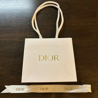 ディオール(Dior)の美品　ディオール　ショッパー　紙袋　リボン　高級ブランド　デパコス　おしゃれ(ショップ袋)