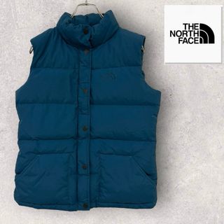 ノースフェイス(THE NORTH FACE) ネイビー ダウンベスト(レディース)の ノースフェイス(THE NORTH FACE) ネイビー ダウンベスト(レディース)の