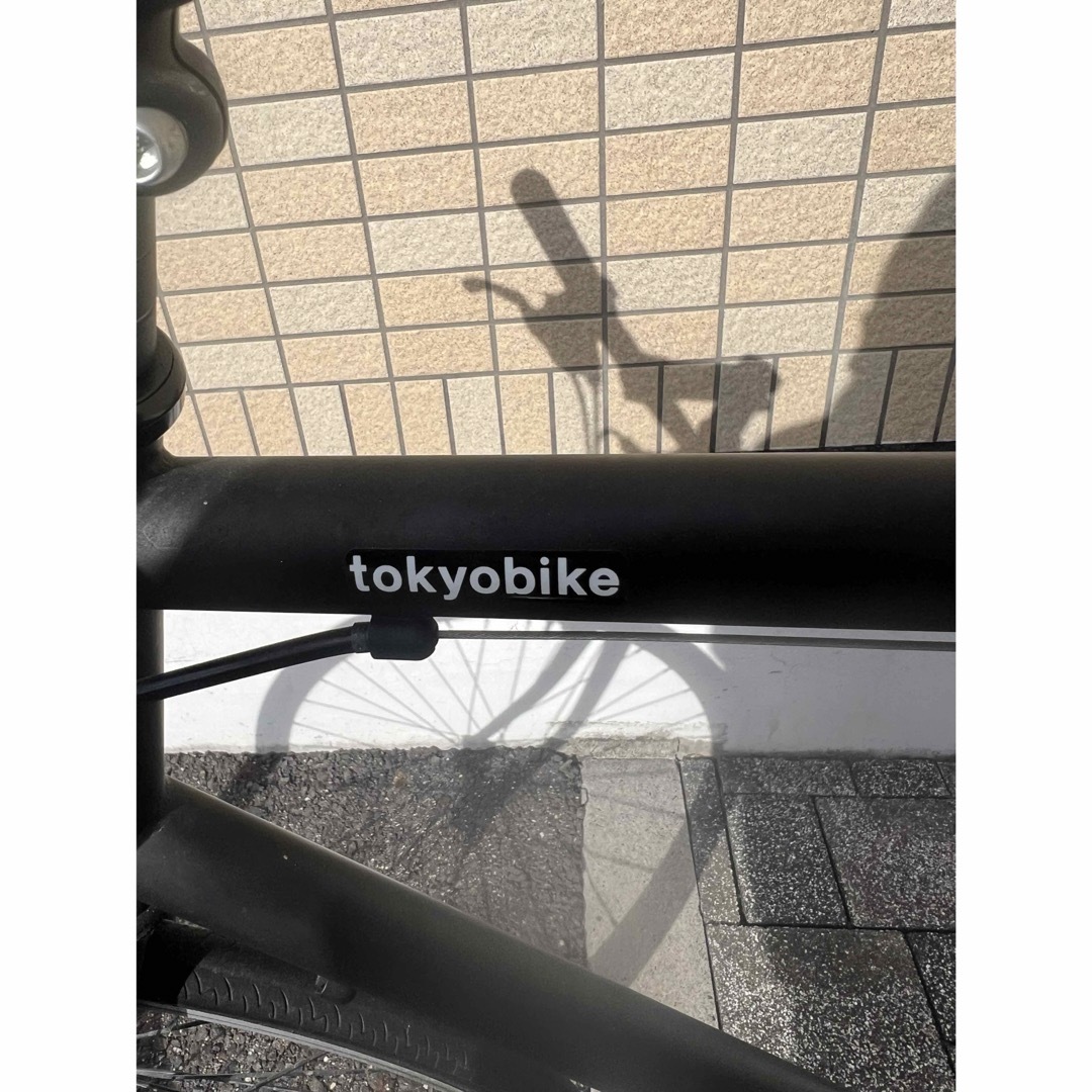 tokyo bike 9s Lサイズ ブラック リア:グリーン スポーツ/アウトドアの自転車(自転車本体)の商品写真