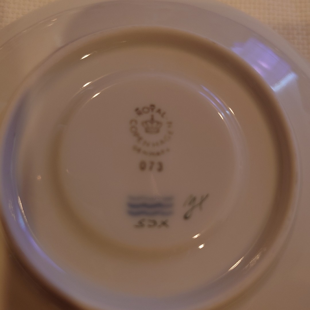 ROYAL COPENHAGEN(ロイヤルコペンハーゲン)のRoyalCopenhagen ティーカップ ソーサー インテリア/住まい/日用品のキッチン/食器(食器)の商品写真