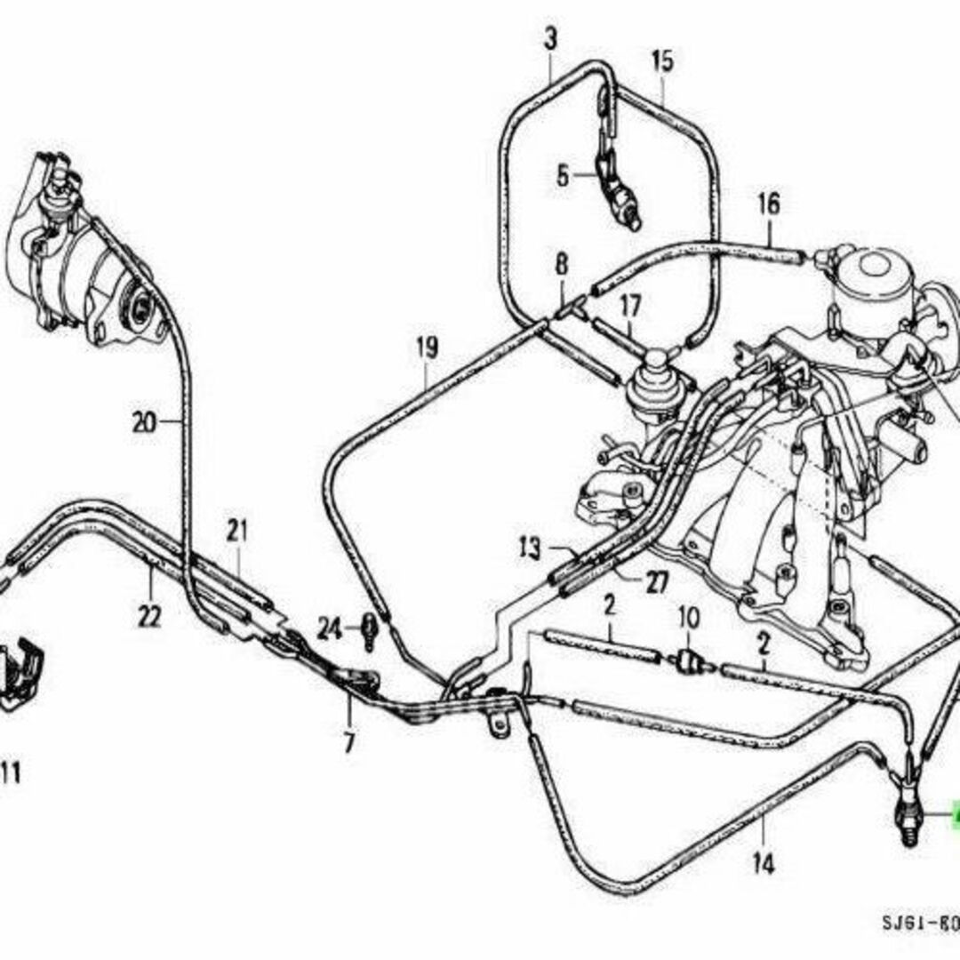 ホンダ(ホンダ)のホンダ サーモバルブ ×1 アクティトゥデイ  メーカー純正品 自動車/バイクの自動車(車種別パーツ)の商品写真