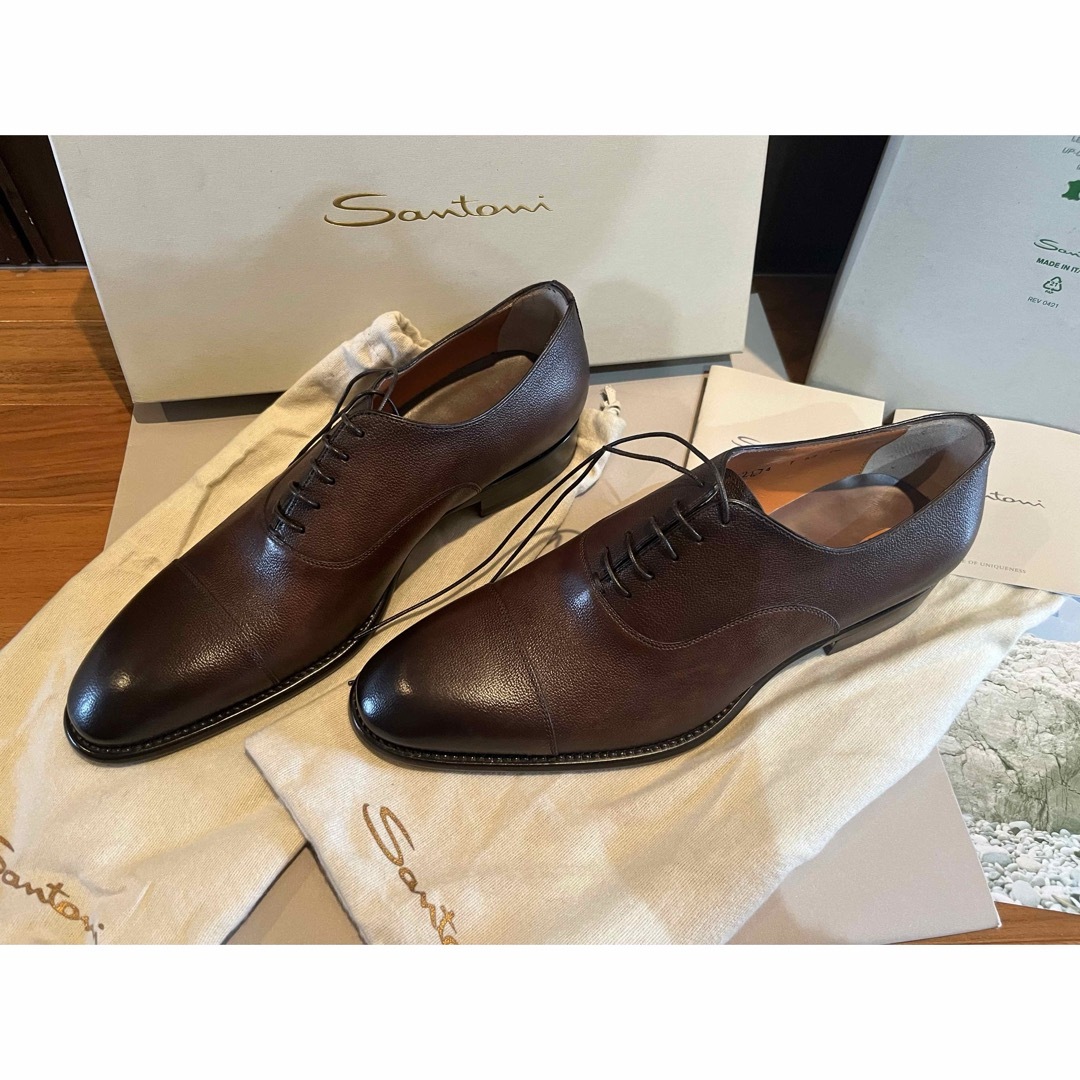 Santoni(サントーニ)の【約１５万・新品】 高級限定ライン Santoni サントーニ ビジネスシューズ メンズの靴/シューズ(ドレス/ビジネス)の商品写真