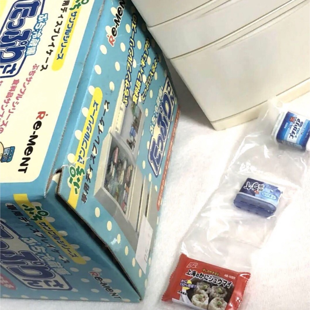 リーメントぷちサンプルシリーズ キッチン 冷蔵庫 食器棚セット リーメントぷちサンプルシリーズ キッチン 冷蔵庫 食器棚セット