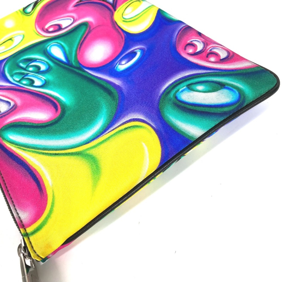 Dior(ディオール)のディオール Dior ロゴ ケニーシャーフ KENNY SCHARF  ポーチ カバン クラッチバッグ ナイロン マルチカラー メンズのバッグ(セカンドバッグ/クラッチバッグ)の商品写真